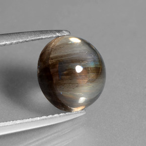 Scapolite naturale multicolore da 2,72 ct, taglio ovale, trasparente