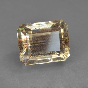 Scapolite Arcobaleno colorato naturale da 6.13 ct, Taglio smeraldo, Trasparente