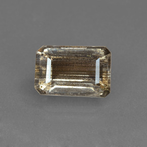 Scapolite Arcobaleno colorato naturale da 2.88 ct, Taglio smeraldo, Trasparente
