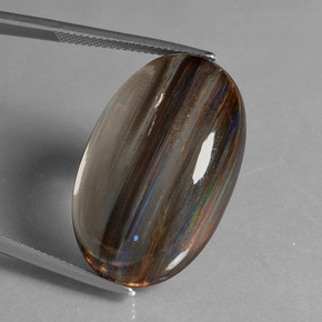 Scapolite Arcobaleno colorato naturale da 45.72 ct, Taglio ovale, Trasparente