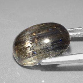 Scapolite Arcobaleno colorato naturale da 4.98 ct, Taglio ovale, Trasparente