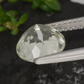 Scapolite naturale giallo da 1,75 ct, taglio rotondo, VVS-VS