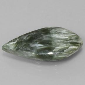 Serafinito Verde naturale da 8.50 ct, Forma fantasia, Opaco