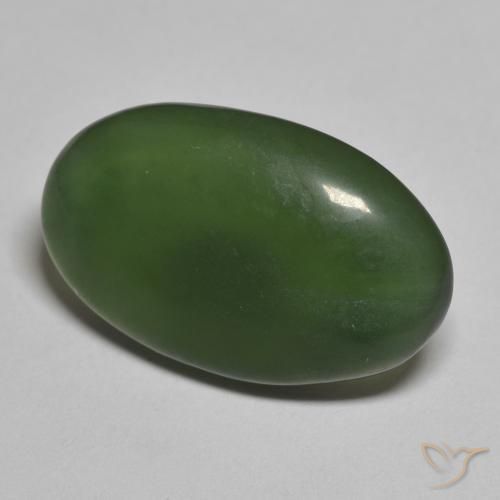 Serpentinite Verde scuro naturale da 10.20 ct, Ovale, Traslucido