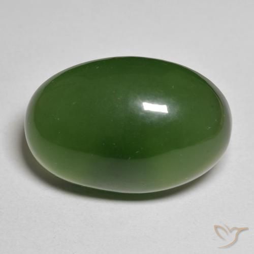 23.28ct Naturale Verde scuro Serpentinite, Ovale, Traslucido