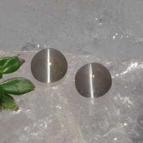 Gemme di Sillimanite Occhio di Gatto color fumo naturale da 1.15 ct, Taglio ovale, Traslucido