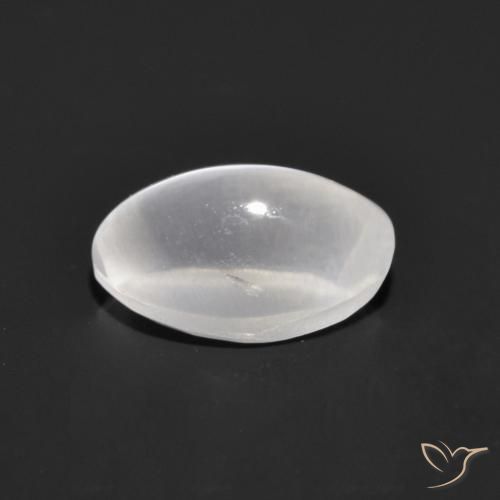 Sillimanite Occhio di Gatto Grigio molto chiaro naturale da 0.94 ct, Ovale, Trasparente