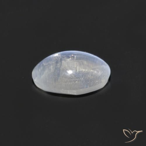 Sillimanite Occhio di Gatto Chiaro naturale da 0.73 ct, Ovale, Trasparente