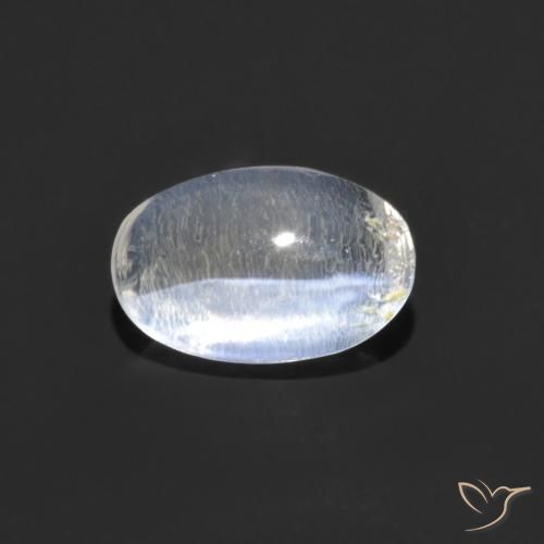 Sillimanite Occhio di Gatto Chiaro naturale da 0.80 ct, Ovale, Trasparente