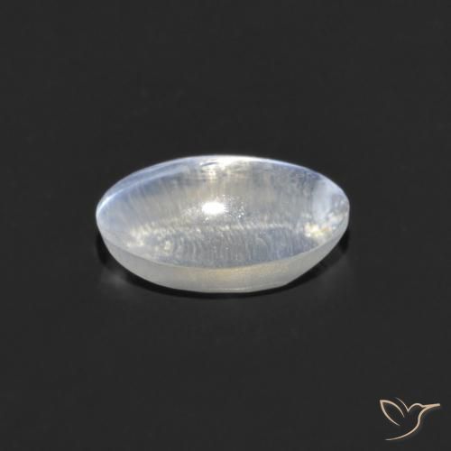 Sillimanite Occhio di Gatto Chiaro naturale da 0.80 ct, Ovale, Trasparente