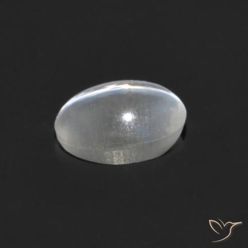 Sillimanite Occhio di Gatto Chiaro naturale da 0.82 ct, Ovale, Trasparente