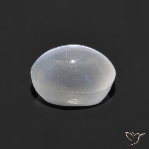 Sillimanite Occhio di Gatto Chiaro naturale da 1.43 ct, Ovale, Trasparente