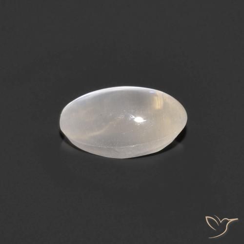 Sillimanite Occhio di Gatto Grigio molto chiaro naturale da 0.81 ct, Ovale, Trasparente
