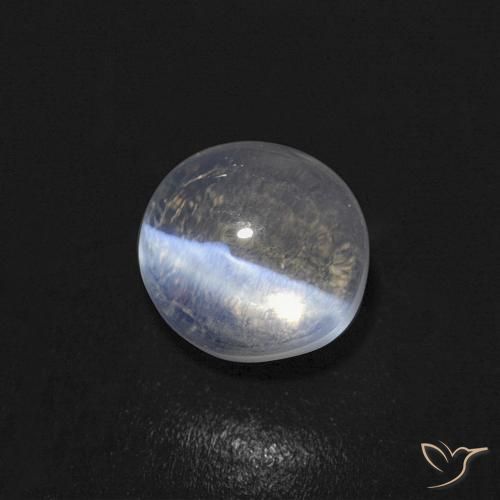 Sillimanite Occhio di Gatto Chiaro naturale da 0.85 ct, Ovale, Trasparente