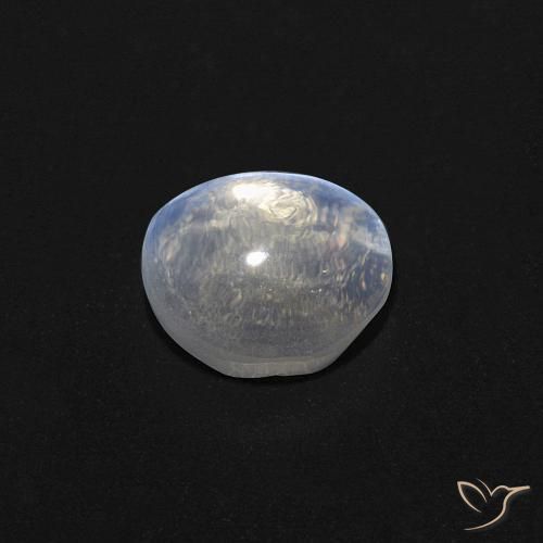 Sillimanite Occhio di Gatto Chiaro naturale da 0.85 ct, Ovale, Trasparente