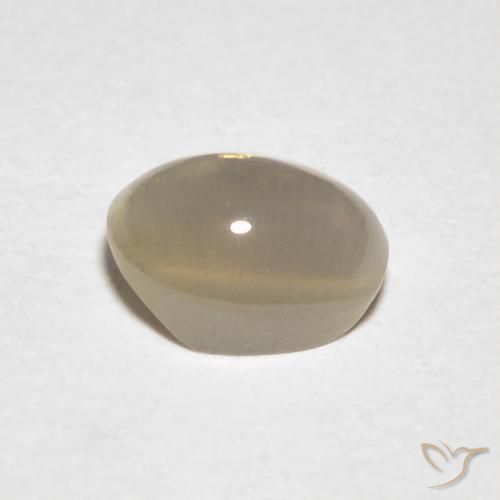 Sillimanite Occhio di Gatto Tortilla Marrone Chiaro naturale da 0.98 ct, Ovale, Trasparente