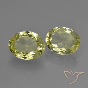 Gemme di Sillimanite Giallo verde naturale da 4.86 ct, Ovale, VVS
