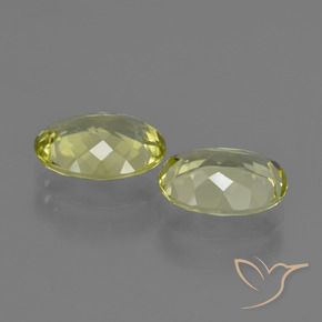 Gemme di Sillimanite Giallo verde naturale da 4.86 ct, Ovale, VVS