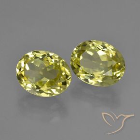 Gemme di Sillimanite Giallo verde naturale da 4.08 ct, Ovale, VVS-VS