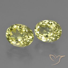 Gemme di Sillimanite Giallo verde naturale da 4.88 ct, Ovale, VS