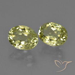 Gemme di Sillimanite Giallo verde naturale da 4.26 ct, Ovale, VVS-VS