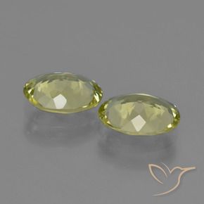 Gemme di Sillimanite Giallo medio naturale da 4.02 ct, Ovale, VVS