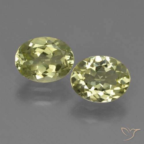 3.78ctw Naturale Giallo medio Sillimanite, Ovale, VVS