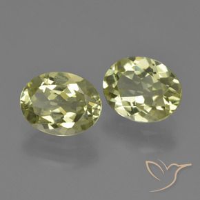 Gemme di Sillimanite Giallo medio naturale da 3.78 ct, Ovale, VVS