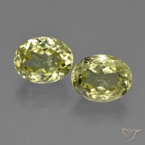 4.74ctw Naturale Giallo medio Sillimanite, Ovale, VS