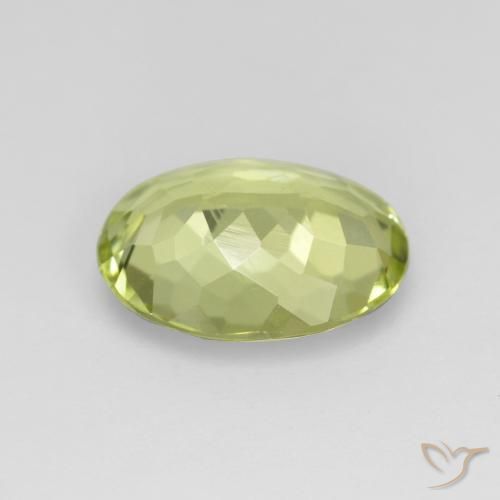 Sillimanite Giallo medio naturale da 2.03 ct, Ovale, VS
