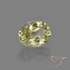 Sillimanite Giallo medio naturale da 2.08 ct, Ovale, VS