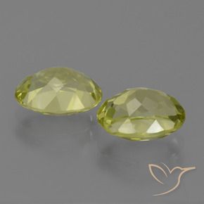 Gemme di Sillimanite Giallo medio naturale da 2.91 ct, Ovale, VVS-VS