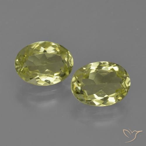 2.60ctw Naturale Giallo medio Sillimanite, Ovale, VVS-VS