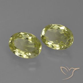 Gemme di Sillimanite Giallo medio naturale da 2.60 ct, Ovale, VVS-VS
