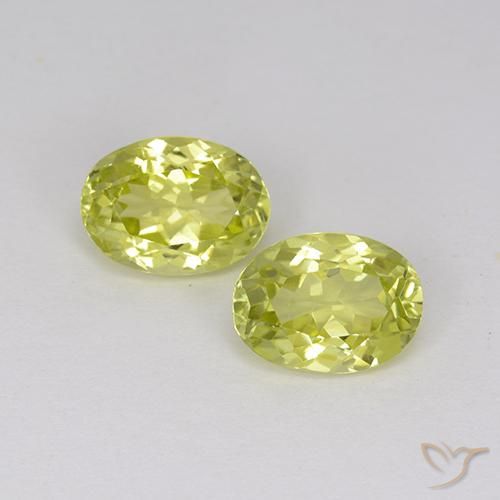 2.82ctw Naturale Giallo medio Sillimanite, Ovale, VVS-VS