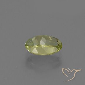 Sillimanite Giallo verde naturale da 1.40 ct, Ovale, VS