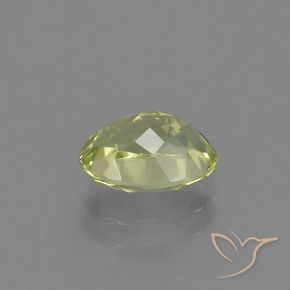 Sillimanite Giallo verde naturale da 1.55 ct, Ovale, VVS