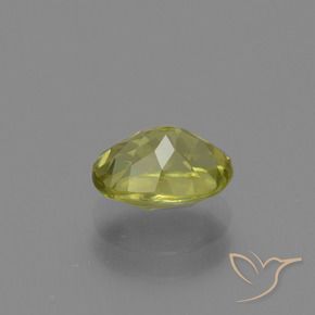 Sillimanite Giallo medio naturale da 1.37 ct, Ovale, VS
