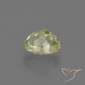 Sillimanite Giallo crema pallido naturale da 1.73 ct, Ovale, VVS-VS