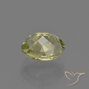 Sillimanite Giallo medio naturale da 1.69 ct, Ovale, VVS-VS
