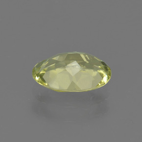 Sillimanite naturale giallo da 1,02 ct, taglio ovale, VS-SI