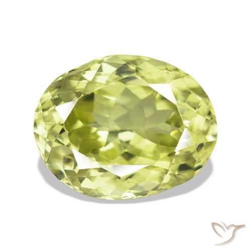 3.11ct Verde giallastro Sillimanite, Cuscino, VS