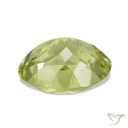 Sillimanite Verde giallastro naturale da 3.11 ct, Cuscino, VS