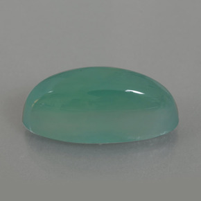 Smithsonite blu-verde chiaro naturale da 16,32 ct, marchesa, traslucido