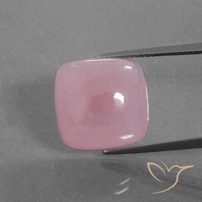 26.17ct Naturale Rosa medio rosa Smithsonite, Cuscino, Trasparente