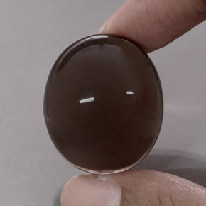 Quarzo fumé naturale marrone da 68,97 ct, trasparente, trasparente/traslucido