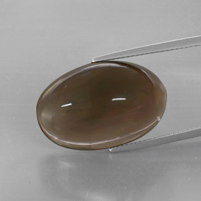 Quarzo fumé naturale marrone da 32,73 ct, trasparente, trasparente/traslucido