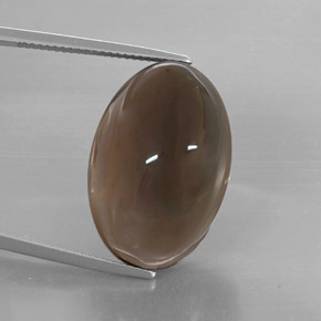 Quarzo fumé naturale marrone da 32,73 ct, trasparente, trasparente/traslucido