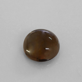 Quarzo fumé naturale marrone da 7,22 ct, trasparente, trasparente/traslucido