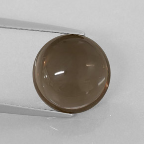 Quarzo fumé naturale marrone da 6,15 ct, trasparente, trasparente/traslucido